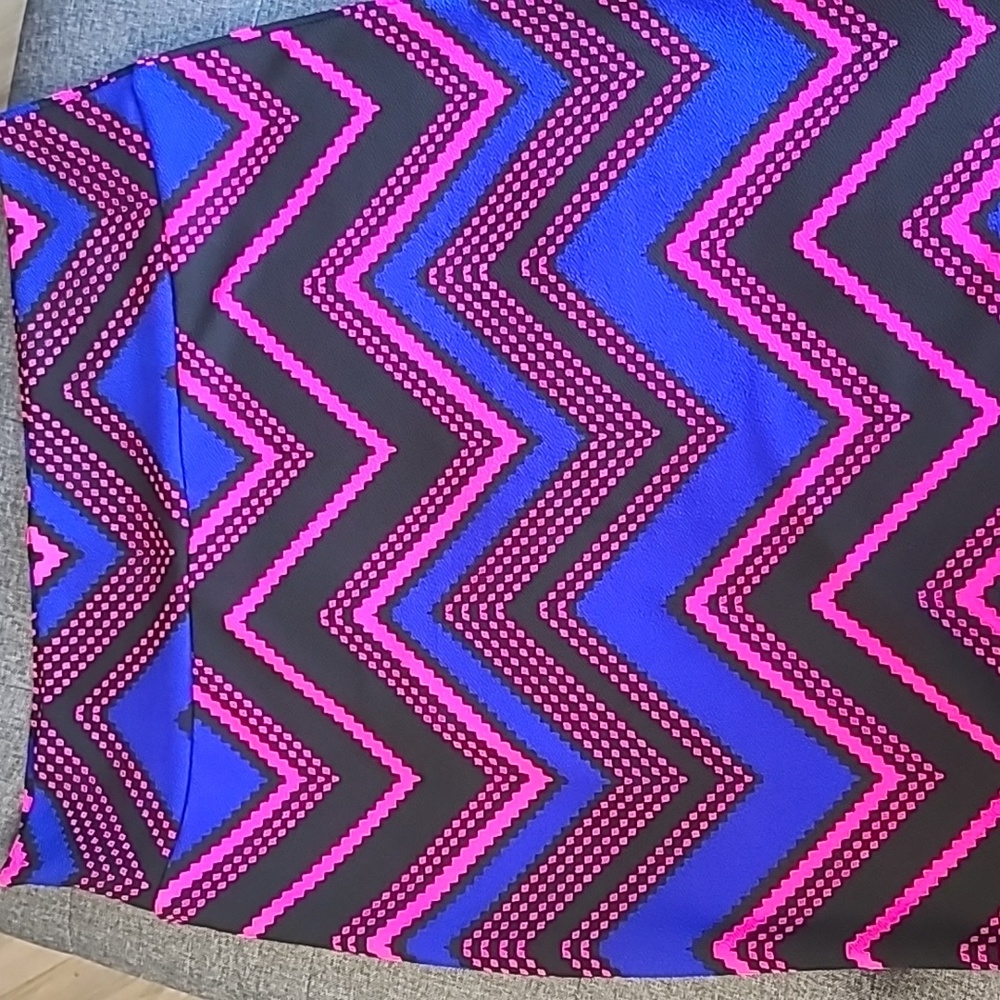 Colorful Print Pencil Skirt- LLR Cassie